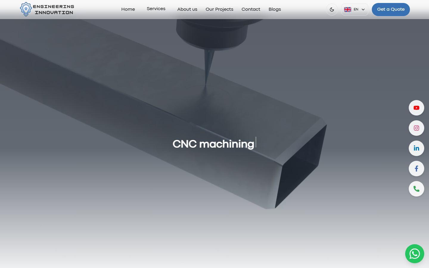 Engineering Innovation website
